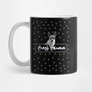 T-shirt Crazy Chiuaua Mug